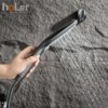 Bộ Sen Tắm Nóng Lạnh Đồng Thau Sơn Tĩnh Điện Xám Holer HLST314