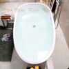 Bồn Tắm Nằm Ovan Màu Trắng TTCERA BT35