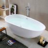 Bồn Tắm Nằm Ovan Màu Trắng TTCERA BT35