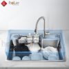 Chậu Rửa Chén 1 Hộc Inox 304 Holer HLCR732 – 7846