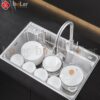 Chậu Rửa Chén 1 Hộc Inox 304 Holer HLCR732 – 7846