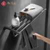 Giàn Vắt Khăn INOX 304 Mạ Xám TiTan HoLer HLMKT1003