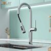 Vòi Rửa Chén Rút Dây Đồng Thau Mạ Crome Holer CHL965