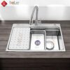 Chậu Rửa Chén 1 Hộc Inox 304 Holer HLCR736-7848TC