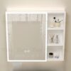 Tủ Gương Lavabo Nhựa PVC Cánh Led TTCERA TG12 (600mm)