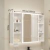 Tủ Gương Lavabo Nhựa PVC Cánh Led TTCERA TG13