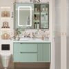 Tủ Lavabo Nhựa PVC Đặc Có Led TTCERA TLVB169