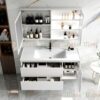 Tủ Lavabo Nhựa PVC Đặc TTCERA TLVB166