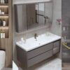 Tủ Lavabo Nhựa PVC Đặc TTCERA TLVB167