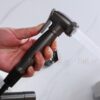 Vòi Xịt Vệ Sinh HoLer Đồng Thau Sơn Tĩnh Điện Xám HX09
