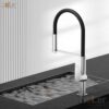Vòi Rửa Chén Đồng Thau Mạ Crome Holer CHL975