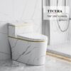 Bồn Cầu 1 Khối Vân Đá TTCERA BC045