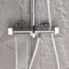 Sen Cây Tắm Đứng Đồng Thau Crom Holer HL2128W