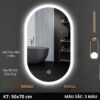 Gương Led Cảm Oval 50x70 TTCERA GL56