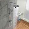 Sen Cây Tắm Đứng Đồng Thau Crom Holer HL2128W