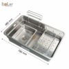 Chậu Rửa Chén 1 Hộc Inox 304 Holer HLCR740-7848