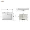 Chậu Rửa Lavabo hoLer HL-LB428
