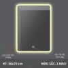 Gương Led Cảm Chữ Nhật Đứng 60×80 TTCERA GL59