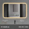 Gương Led Cảm Chữ Nhật Ngang 60×80 TTCERA GL58