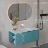 Tủ Lavabo Nhựa PVC Sơn S8 TTCERA TLVB150 ( Màu Xám – Màu Xanh – Màu Trắng )