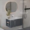 Tủ Lavabo Nhựa PVC Sơn S8 TTCERA TLVB150 ( Màu Xám – Màu Xanh – Màu Trắng )