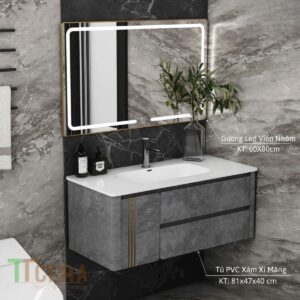 Tủ Lavabo Nhựa PVC TTCERA TLVB151