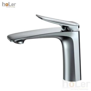 Vòi Lavabo Nóng Lạnh Đồng Mạ Crome HoLer HL-LB683W