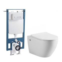 Bồn cầu treo tường