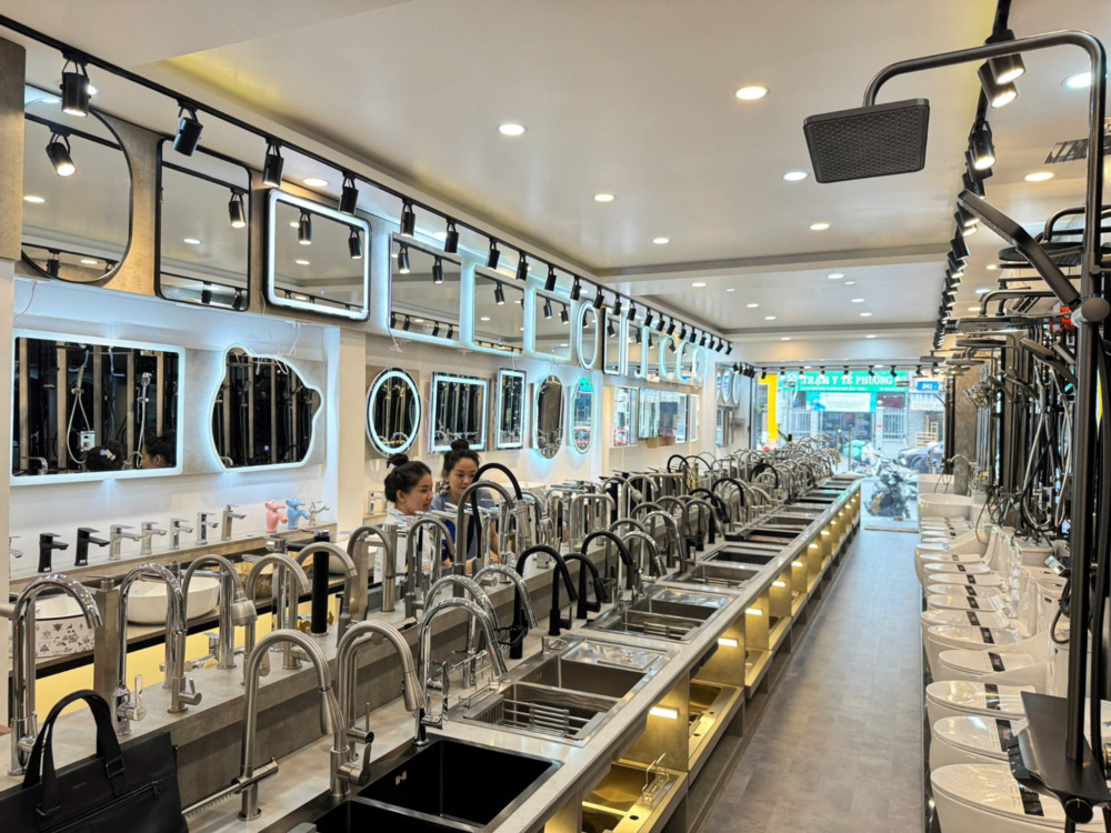 Hệ thống Showroom thiết bị vệ sinh TTCERA