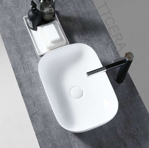 Chậu Lavabo Thuyền Trắng TTCERA LB38