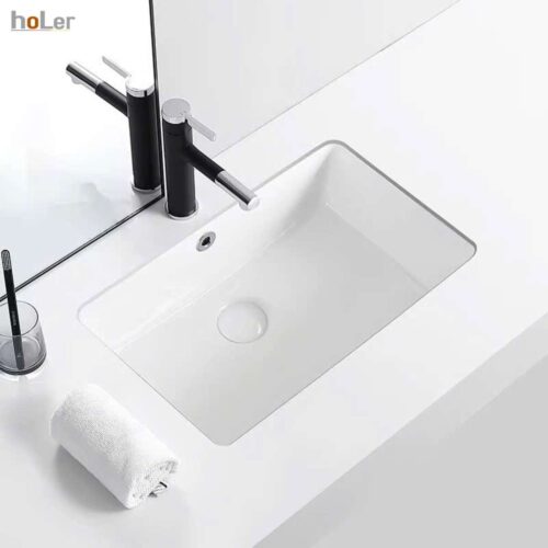 Chậu rửa lavabo âm bàn hoLer HL-LB427