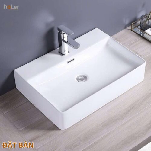 Chậu rửa lavabo hoLer HL-LB410 ( Đặt Bàn – Treo Tường )