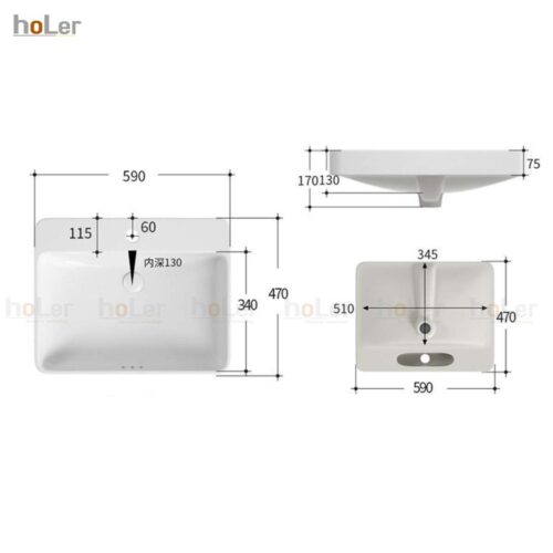 Chậu Rửa Lavabo hoLer HL-LB419