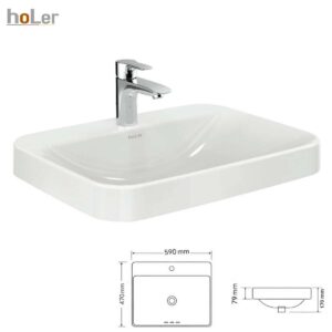 Chậu Rửa Lavabo hoLer HL-LB419