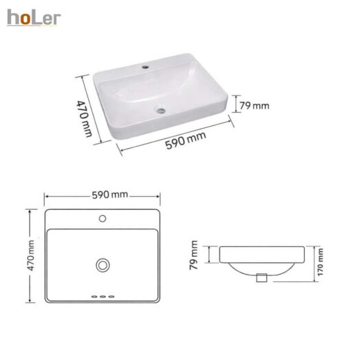 Chậu Rửa Lavabo hoLer HL-LB419