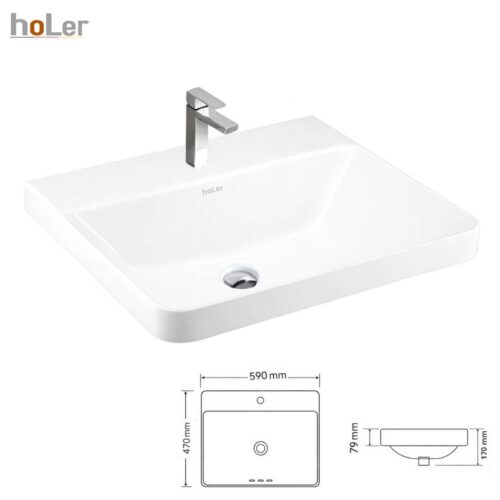 Chậu Rửa Lavabo hoLer HL-LB419
