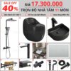 Combo Nhà Vệ Sinh HoLer Germany Trọn Bộ 11 Món CHL11 – 16300S1