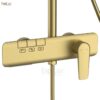 Sen Cây Tắm Đứng Đồng Thau Crom Holer HL2120 – Vàng