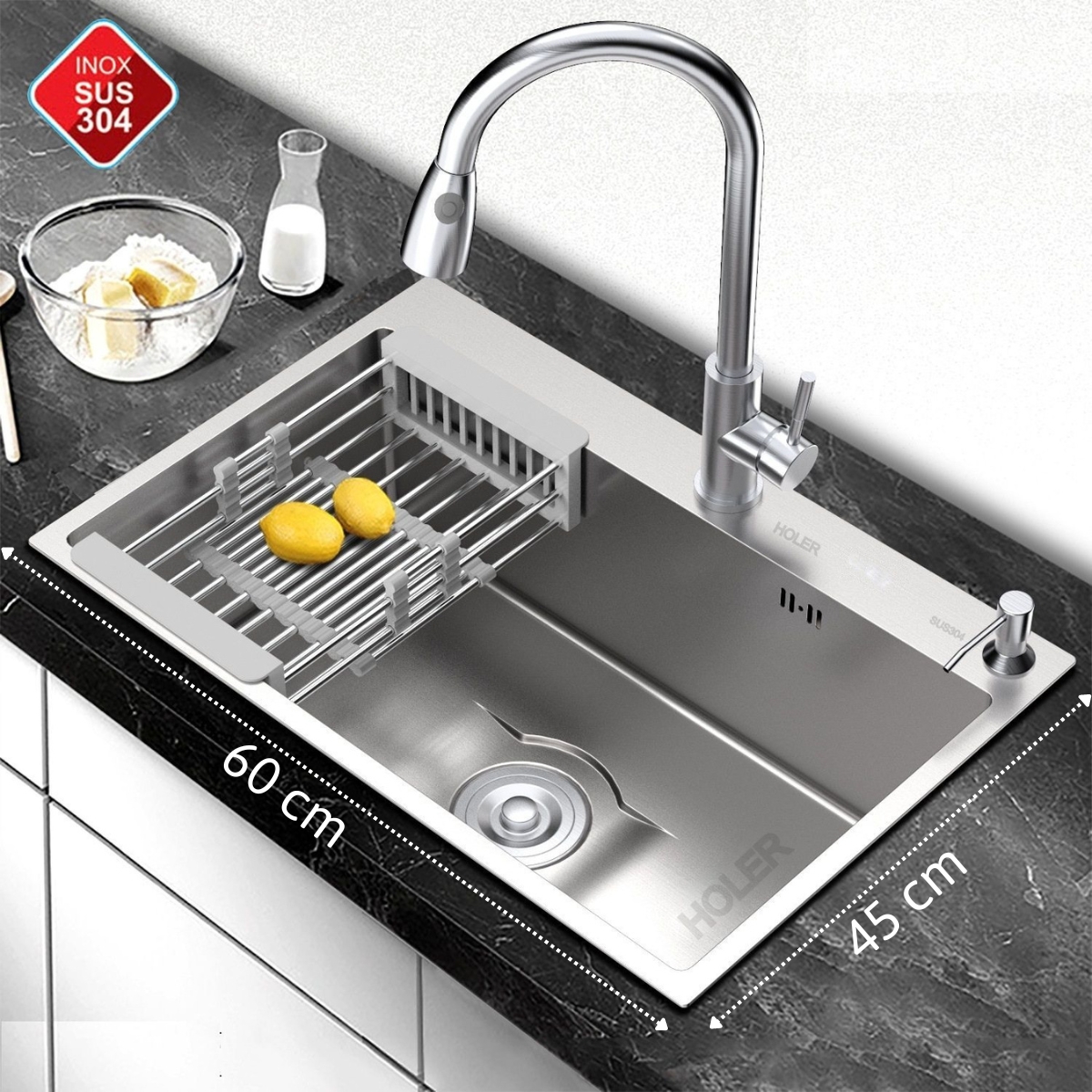 Chậu rửa chén inox cao cấp