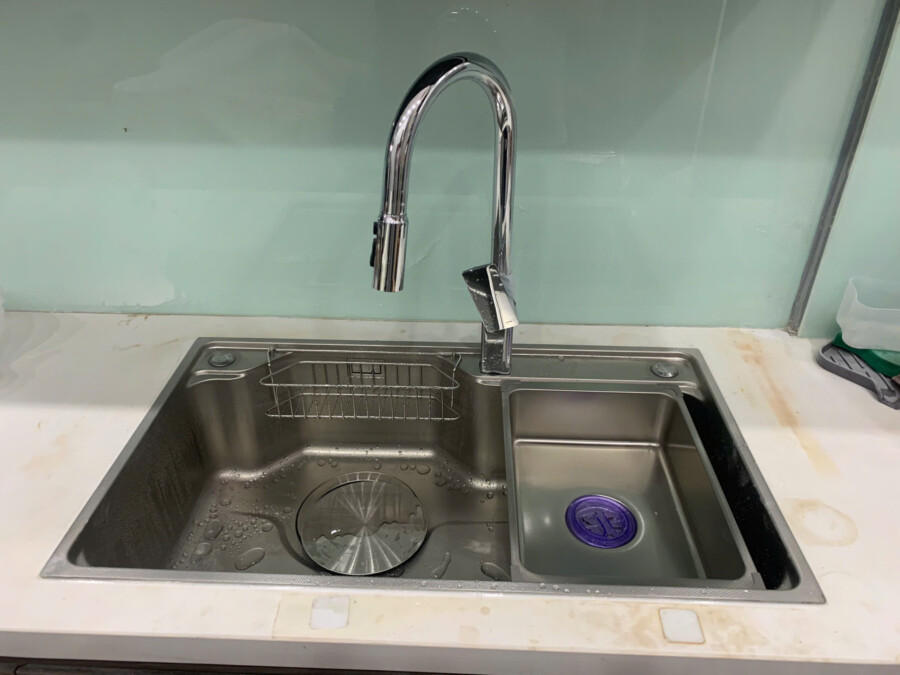 Chậu Rửa Chén 1 Hộc Inox 304 Holer HLCR732 – 7846