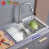 Chậu Rửa Chén Đơn Inox TTCERA CR913 – 8245