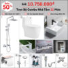 Combo Nhà Vệ Sinh 11 Món 10.75 Triệu hoLer CBHL02-10750
