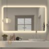 Gương Đèn Led 3 Màu Chữ Nhật Có Nút Cảm Ứng Và Sấy Holer HLG09