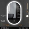 Gương Led Cảm Oval 50x70 TTCERA GL56