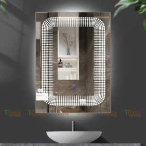 Gương Led Cảm Ứng Vuông 50×70 TTCERA GL51