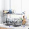 Kệ Úp Chén Inox Đa Năng Trên Bồn Rửa TTCERA KC01B