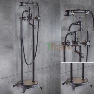 Sen Cây Màu Đen Đặt Sàn Bồn Tắm Nằm TTCERA SBT07