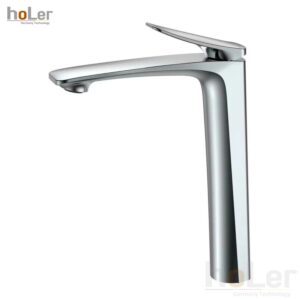 Vòi Lavabo Nóng Lạnh Đồng Mạ Crome HoLer HL-LB684W