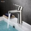 Vòi Lavabo Nóng Lạnh INOX 304 Holer HL-LB664