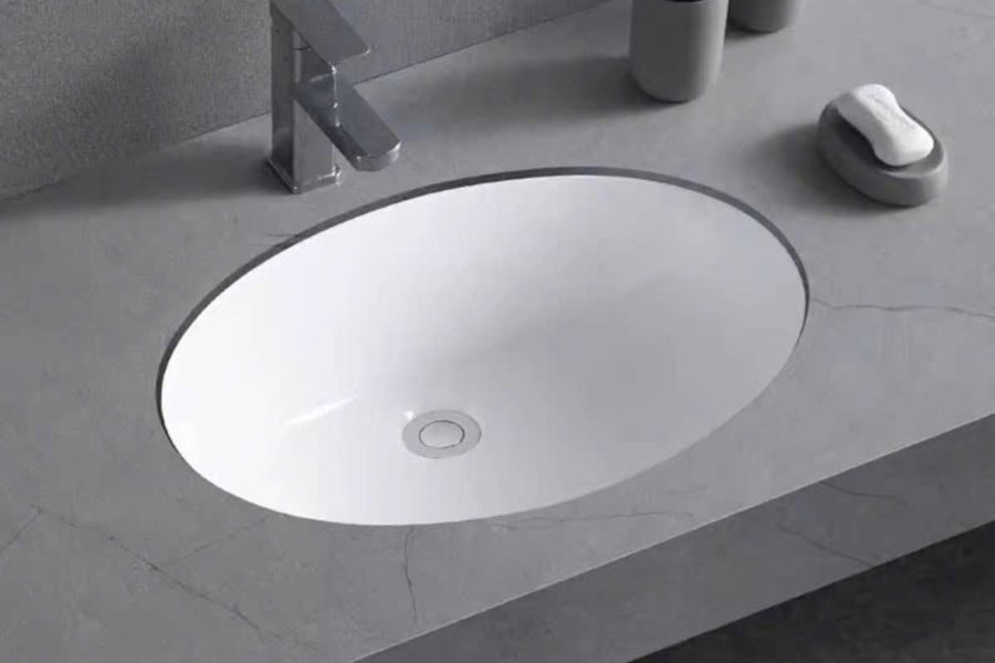 Kích thước lavabo âm bàn